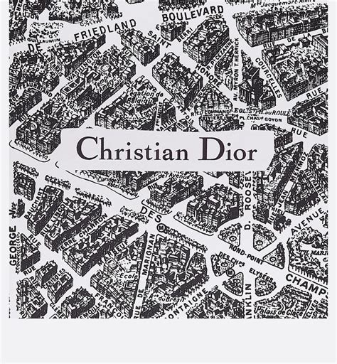 christian Dior plan de paris